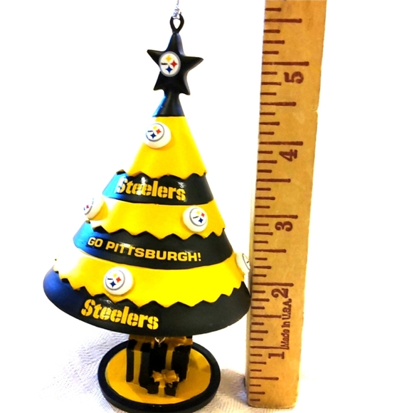 Pittsburg Steelers Tree Ornament - Picture 4 of 4
